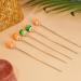 GORGECRAFT 5 Styles Orange Hair Sticks Metal Long Hair Pin Chinese Chopsticks Vintage Styling Chignon Hair Clips Disk Fork for Women Girls Bride Fashion Hanfu Handmade Hairpins Updo Accessories - Buy Online on GoSupps.com