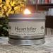 Hearthfire Soy Candle in Tin - Smoky Sandalwood Wood Wick Aromatherapy with Natural Oils Made in USA - Perfect Gift for Men & Women - Buy Online on GoSupps.com