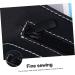 Minkissy 2-Pack Leather Belt Bag for Hairdressers | Hip Bag for Stylists | Tool Storage Pocket | 25x19cm | Black - Buy Online on GoSupps.com