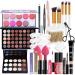 FantasyDay Multifunctional Cosmetics Gift Set - All-in-One Makeup Kit for Face Eyes & Lips - Eyeshadow Palette Lipstick Rouge Mascara | Perfect Makeup Gift Idea - Buy Online on GoSupps.com