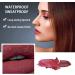 Long Lasting Matte Velvet Lipstick in Scarlet - Waterproof Lip Color for Women | Professional Cosmetics Makeup Gift - Buy Online on GoSupps.com
