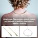 10Pcs Stainless Steel Gold Silver Necklace Extenders with Lobster Clasps - Jewelry Making Accessories - Buy Online on GoSupps.com