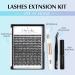 Oreola D Curl Single Eyelashes Set 9-16mm 240pcs Bond & Sea Perfect for International Shipping - Buy Online on GoSupps.com