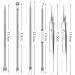 Blackhead Remover Tool 6 Piece Stainless Steel Black Head Revomer with Transparent Box Black Head Tool Remove for Blackheads Acne Milia and Other Skin Impurities - Buy Online on GoSupps.com