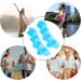 4-Piece Blue Toe Separators Set for Nail Varnish | Toe Spacers, Straightener & Stretcher for Hammer Toe, Overlapping Toes & Bunions | Men & Women - Buy Online on GoSupps.com