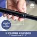 DMI Purple Flower Walking Cane for Men and Women - Lightweight, Adjustable, FSA HSA Eligible - Supports 250 lbs - Ergonomic Soft Foam Grip - Buy Online on GoSupps.com