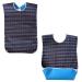 1 piece of slopes for adults washable bibs adult waterproof bibs with collecting shell waterproof sabbering bibs clothing protection for men women older people and disabled people