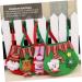 COLLBATH 3pcs Christmas Bag Candy Bags Christmas Storage Tote Christmas Tote Bags Party Supplies Cloth - Buy Online on GoSupps.com