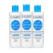EVOLUDERM - Gentle Moisturizing Cleansing Milk - 250 ml - Ingredients of Natural Origin - Vegan - Made in France - Pack of 3 x 250 ml