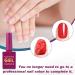 Gel Nail Polish Remover 2PC Set - Quick & Easy Soak-Off Magic Gel Remover - Professional Non-Irritating Formula - 30ml - Buy Online on GoSupps.com