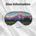 Grand Teton National Park Print Unisex Sleeping Eye Mask - Soft Adjustable Strap | Perfect for Travel & Relaxation - Buy Online on GoSupps.com