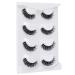 ALICROWN Russian Strip Lashes - 4 Pairs 3D Faux Mink DD Curl Wispy Eyelashes - Buy Online on GoSupps.com