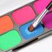 UV Glow Neon Face Paint Palette - 8 Colors for Festival, Party, Halloween - Buy Online on GoSupps.com