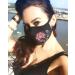 Buy Hand-Embroidered Black Face Masks - Washable 100% Cotton 3 Layers Reusable & Breathable - Fast International Shipping - Buy Online on GoSupps.com