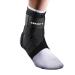 Zamst A1 Sports Ankle Brace with Adjustable Three Way Straps For Moderate (Grade II) Lateral Ankle Sprain-for Basketball  Volleyball  Football  Lacrose  Tennis  Pickleball-Black  Left  Medium Medium Left
