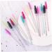 Heated electric eyelash curler Eyelash Wands Disposable Mascara Wands Crystal Eye Brush Mascara Wand Thick Spoolie Eyelash Brush Spoolies for Lashes Extension Eyebrow Makeup - Buy Online on GoSupps.com