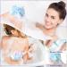 10-Piece Set: Loofah Back Scrubber, Shower Bath Sponge Poufs, Long Handle Brush | Exfoliating Body Scrubber for Men and Women - Buy Online on GoSupps.com