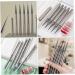 PLAFOPE Nail Art Drawing Pen Nail Art Pen Nail Art Supplies Nails Brush Pen Nail Design Brush Nail Art Brush Nail Line Pens Nail Art Liner Pens Salon Nail Art Tools Nail Painting Supply 18x1cm As Shown 1 - Buy Online on GoSupps.com