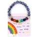 Pet Memorial Wind Chimes with Rainbow Bridge Bracelet - Sympathy Gifts for Loss of Dog or Cat - Buy Online on GoSupps.com