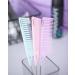 Framar Dreamweaver Highlight Comb Set - Hair Stylist Combs for Balayage & Hair Coloring with Metal Pick - Pastel - Buy Online on GoSupps.com