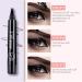 Matezis Eyebrow Matezis Eye Pencil Nexavale Eyebrow Nexavale Magic Eyebrow Pencil 4 Tipped Precise Brow Pen Long Lasting Waterproof and Smudge-proof (1light brown) - Buy Online on GoSupps.com