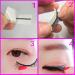 Self-Adhesive Black Fake Eyelash Strips - 40 Pieces | No Glue Needed for Easy Application - Buy Online on GoSupps.com
