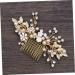 Housoutil Wedding Dress Accessories Women Hair Comb Wedding Hair Comb Crystal Hair Comb Bridal Hair Comb Hair Accessories Alloy Headgear Women's - Buy Online on GoSupps.com