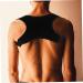 MUCKLILY Belt Brace Shoulder Rest Holder Straightener Men Women Posture Band Black Polyester - Buy Online on GoSupps.com