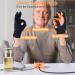 Rehabilitation Robot Gloves Finger Rehabilitation Gloves For Stroke Hemiplegia Patients With Hand Dysfunction Finger Straightening Brace Guard Protector (RIGHT HAND-S) - Buy Online on GoSupps.com