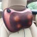 Electric Neck Massager Massage Pillow with Rotating 3D Massage Function for Home Car Work (Pillow)