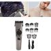 Qukaim Hair Trimmer Electric Hair Clipper Trimmer Multifunctional Beard Trimmer with Digital Display Washable Fine Tuning for Home Salon - Buy Online on GoSupps.com