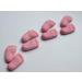 24x (12 Pairs) Pink Baby Feet Cake Toppers Girl Baby Shower Edible Cupcake Decorations - Buy Online on GoSupps.com