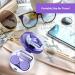 Buy Contact Lens Case with Cleaner Washer & Mirror - Travel-friendly Purple Kit - Buy Online on GoSupps.com