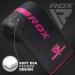 RDX Pink Boxing Gloves for Kickboxing & Muay Thai - Maya Hide Leather Punching Bag Gloves for MMA Sparring & Fitness - Buy Online on GoSupps.com