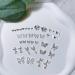 90 PCS 3D Butterfly Nail Rhinestones Charms - Silver Metal Acrylic Nail Art Gems Set - Buy Online on GoSupps.com