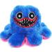 COLORS Reversible Octopus Plush large - Happy and Sad Moody octopus Stuffed toy- Big size 20cm Octopus Plushie Reversable teddy - Flip Octopus UK shows Emotion without saying words! (HW)