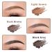 Eyebrow Powder Stamp Set - Reusable Dark Brown Eyebrow Stamp with Brushes & Stencils for Perfect Brow Formation | Home Salon Makeup Tools - Buy Online on GoSupps.com