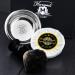 Haryali London 4 Pc Black Mens Shaving Kit 3 Edge Razor with Black Badger Hair Shaving Brush Bowl Soap Perfect Set for Men - Buy Online on GoSupps.com