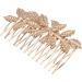 Obahdirry Fashion Punk Women Girls Hair Comb Hair Clip Jewelry Cuddly Gold - Buy Online on GoSupps.com