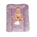 Babynness Waterproof Wrapping - High Quality Wipeable & Easy to Clean Diaper Changing Area - Moon Star Pink 50x70 cm - Expand Your Baby's Comfort - Buy Online on GoSupps.com