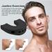 Jaw Trainer Women - Ergonomic Jawline Exerciser Double Chin Reducer Compact Jawline Shaper Jaw Sculpting Tool for Women Men Black - Buy Online on GoSupps.com