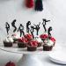 Rsstarxi 24 Pack Dance King Cupcake Toppers Happy Birthday Cupcake Toppers Forever God Art Dance Theme Birthday Cupcake Picks for Anniversary Birthday Party Cake Decorations Design 1 - Buy Online on GoSupps.com