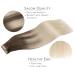 Buy If-of-Hearted Tape Extensions | Real Hair 40PCs 80g 30cm Sand Brown to Platinum Blonde | Invisible Tape In Hair Extensions - Buy Online on GoSupps.com