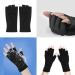 Ybvzrp Black Fingerless Gloves for Women | UV Protection Manicure Gloves | 2 Pairs Anti-UV Nail Gloves - Buy Online on GoSupps.com