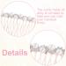 PAGOW Pearl Bridal Hair Side Comb Set - Rhinestone Wedding Hair Pieces - Crystal Accessories for Women - 2 Pack (Rose Gold, 3.14 x 1.77 inch) - Buy Online on GoSupps.com