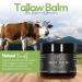 Beef Tallow Balm | Grass-Fed Tallow Skin Care Moisturizer Face Cream & Lotion (Vanilla - Buy Online on GoSupps.com