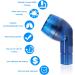 Lung Exerciser & Mucus Removal Device | Improve Lung Capacity & Clear Airways | For Adults, Athletes, Smokers, Swimmers | Blue-1 - Buy Online on GoSupps.com