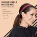 Invisibobble MultiBand Red-Y Rumble | 2-in-1 Hair Band & Spiral Tie for Girls & Women - Strong Support & Gentle on Hair Original Design from Munich - Buy Online on GoSupps.com