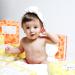 Pura Eco-Diapers Size 1 (Newborn 2-5kg) - 132 Organic Cotton Diapers EU Ecolabel Certified Sensitive Skin Monthly Box Moisture Indicator - Buy Online on GoSupps.com