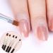 5-Piece Professional Nail Brush Set | Nail Art & Design Brushes for DIY UV Gel & Acrylic Nail Art | Black Nail Accessories - Buy Online on GoSupps.com